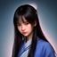 物流运营小梅头像，女性，仓库工作环境